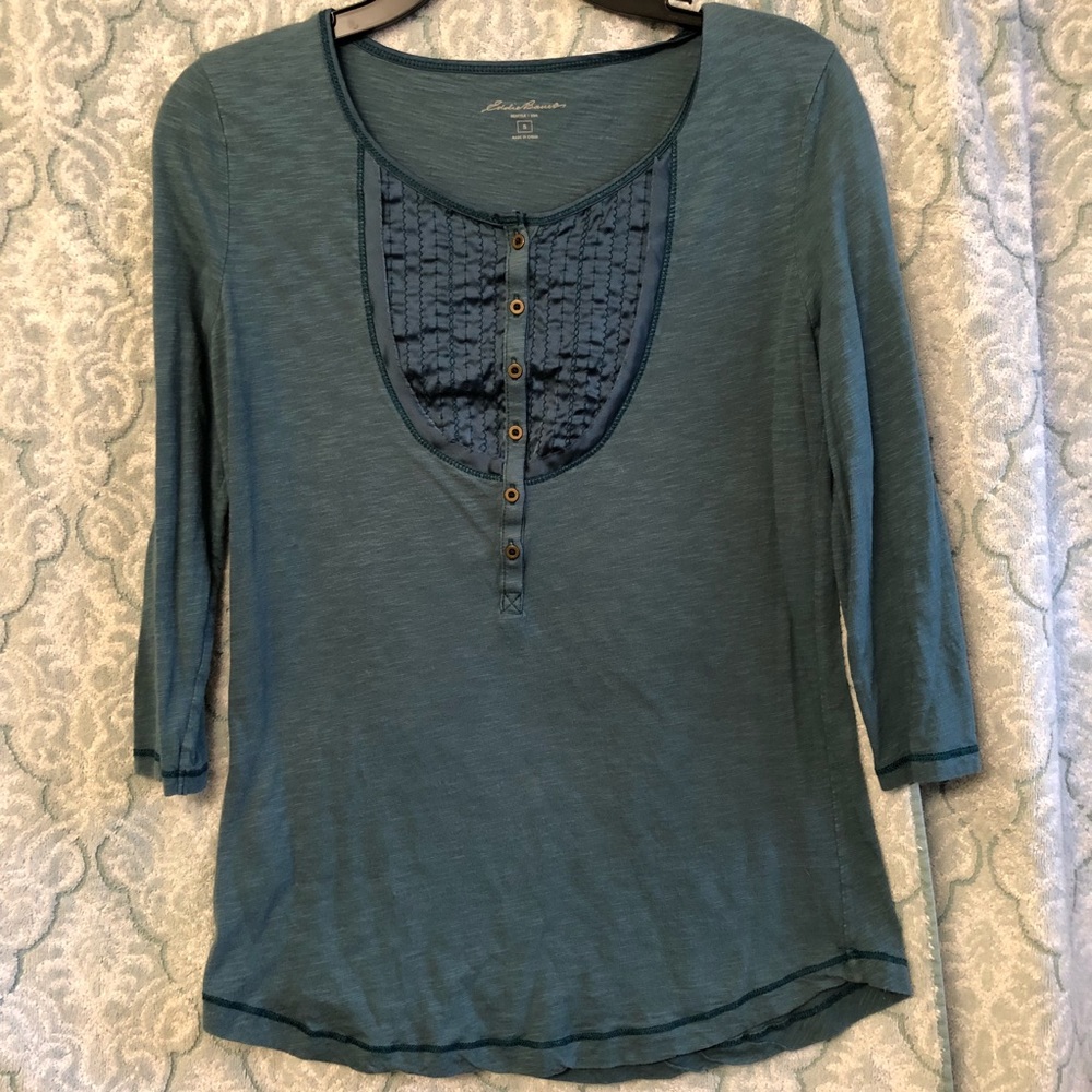 Eddie Bauer 3/4 sleeve Tee